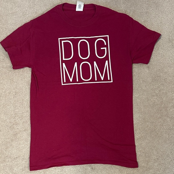 Gildan Tops - Dog Magenta Maroon T-Shirt
